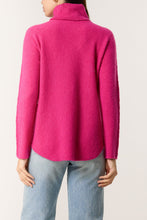 Load image into Gallery viewer, Sofia Soft Knitted Roll Neck Jumper - Fuchsia