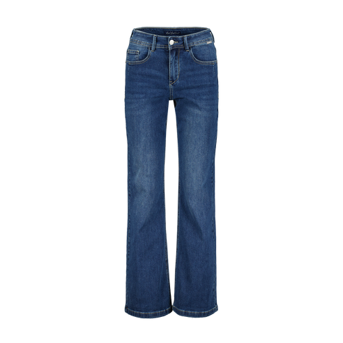 Red Button Colette Wide Leg Denim Jeans - Dark Blue Stone Used
