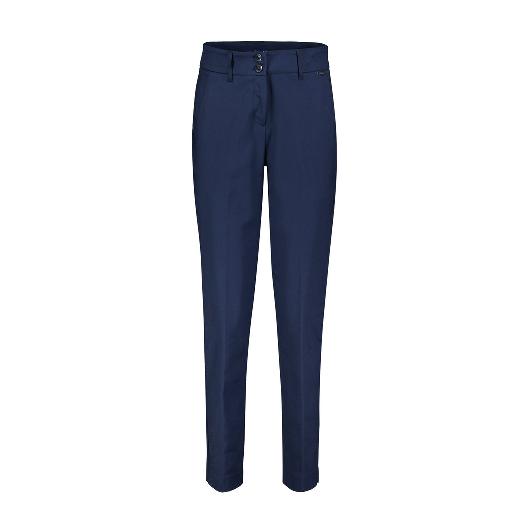 Red Button Diana Smart Cropped Trousers - Navy