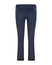 Load image into Gallery viewer, Red Button Tessy Jog Cropped Plain Cotton Trousers - Navy