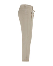 Load image into Gallery viewer, Red Button Tessy Jog Cropped Plain Cotton Trousers - Sand