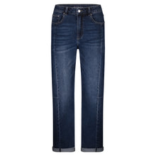 Load image into Gallery viewer, Red Button Caitlin Sidepatch Jeans - Dark Blue Used Stone