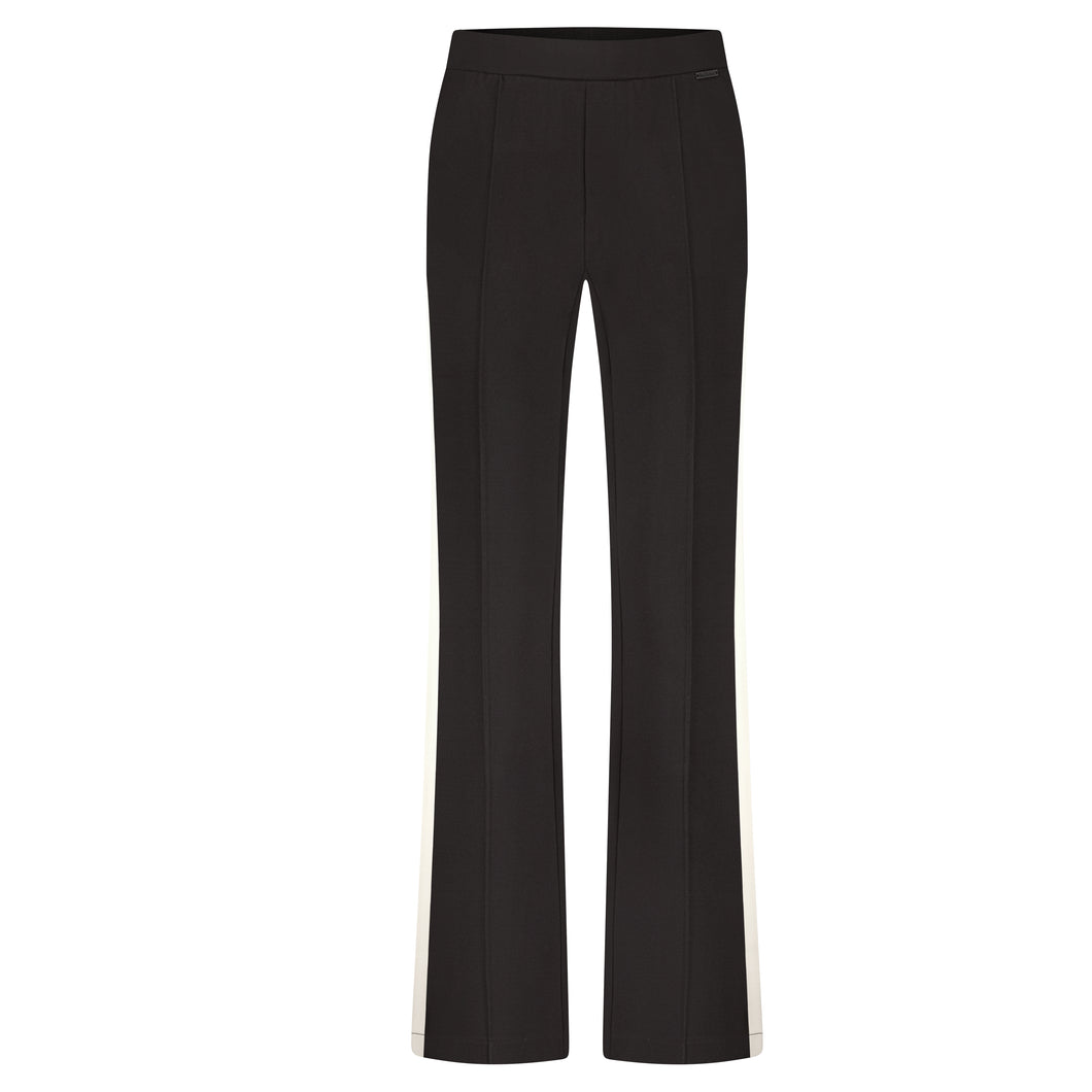 Red Button Colette Punta Sidepatch Trousers - Black