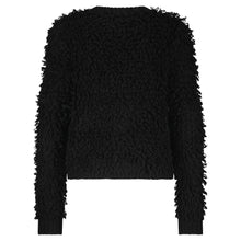 Load image into Gallery viewer, Red Button Jacket Loops - Black