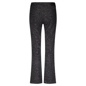 Red Button Kim Leopard Print Jeans - Lava