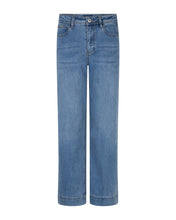 Load image into Gallery viewer, Red Button Conny Pressed Crease Jeans - Mid Stone Blue