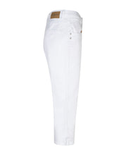 Load image into Gallery viewer, Red Button Suze Jog Cotton Trousers - White