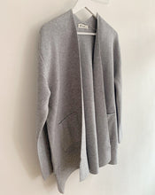 Load image into Gallery viewer, Talia Open Front Ribbed Cardigan - Grey