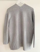 Load image into Gallery viewer, Talia Open Front Ribbed Cardigan - Grey