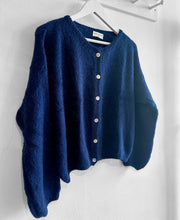 Load image into Gallery viewer, Alice Mohair Short Cardigan - Navy