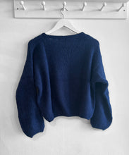 Load image into Gallery viewer, Alice Mohair Short Cardigan - Navy