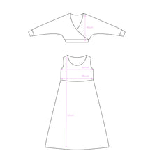 Load image into Gallery viewer, Isobel 2-in-1 Layered Wool Blend &amp; Pleated Dress  - Dark Green