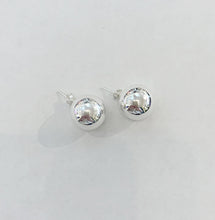 Load image into Gallery viewer, Sterling Silver Large Ball Stud Earrings