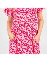Load image into Gallery viewer, Amara Leopard Print Wrap Dress - Pink