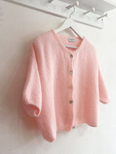 Load image into Gallery viewer, Carys Mohair Short Sleeve Cardigan - Baby Pink