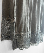 Load image into Gallery viewer, Cressida Long Sleeve Lace Detail Top - Charcoal
