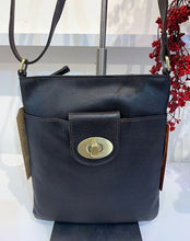 Load image into Gallery viewer, Ashwood Leather Crossbody Bag - Dark Brown