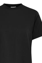 Load image into Gallery viewer, ICHI Palmer Cotton Tee - Black