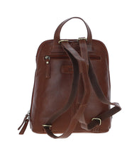 Load image into Gallery viewer, Michigan Leather Medium Backpack - Tan