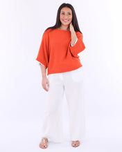 Load image into Gallery viewer, Brigitte Cashmere Blend Jumper - Burnt Orange