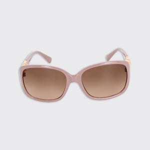 Millie Mae Fifi Sunglasses - Pink & Rose Gold Chain