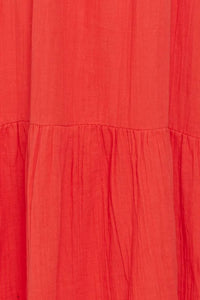 ICHI Foxa Cotton Maxi Sundress - Grenadine