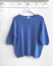 Load image into Gallery viewer, Harriet Alpaca Wool Blend Jumper - Cornflower Blue
