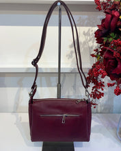 Load image into Gallery viewer, Iris Leather Handbag - Burgundy