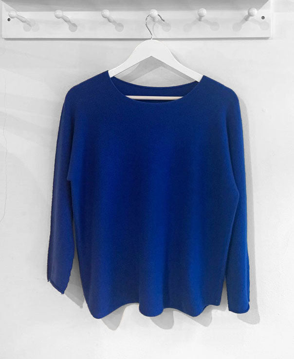 Isabella Soft Knit Jumper - Cobalt