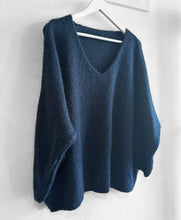 Load image into Gallery viewer, Jessie Mohair Jumper - Navy