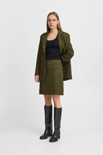 Load image into Gallery viewer, ICHI Kate Mosley Stripe Jacquard Short Skirt - Mayfly