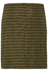 ICHI Kate Mosley Stripe Jacquard Short Skirt - Mayfly