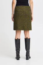 Load image into Gallery viewer, ICHI Kate Mosley Stripe Jacquard Short Skirt - Mayfly