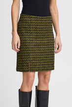 Load image into Gallery viewer, ICHI Kate Mosley Stripe Jacquard Short Skirt - Mayfly