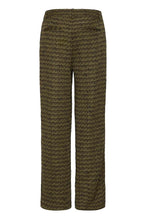 Load image into Gallery viewer, ICHI Kate Mosley Stripe Jacquard Trousers - Mayfly