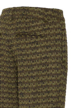 Load image into Gallery viewer, ICHI Kate Mosley Stripe Jacquard Trousers - Mayfly
