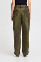 Load image into Gallery viewer, ICHI Kate Mosley Stripe Jacquard Trousers - Mayfly