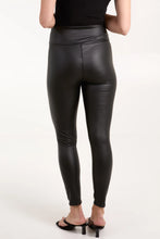 Load image into Gallery viewer, Carly Faux Leather Leggings - Black