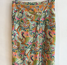 Load image into Gallery viewer, Orphelia Paisley Print Wide Leg Long Trousers