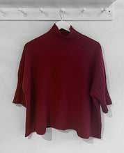 Load image into Gallery viewer, Sansa Three Quarter Sleeve Jumper - Granata Burgundy