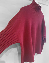 Load image into Gallery viewer, Sansa Three Quarter Sleeve Jumper - Granata Burgundy