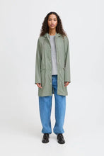 Load image into Gallery viewer, ICHI Tazi Raincoat - Seagrass