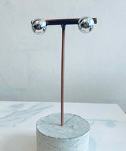 Load image into Gallery viewer, Sterling Silver Large Ball Stud Earrings