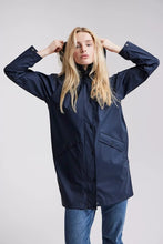 Load image into Gallery viewer, ICHI Tazi Raincoat - Total Eclipse