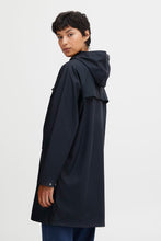 Load image into Gallery viewer, ICHI Tazi Raincoat - Total Eclipse