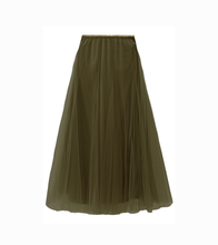Load image into Gallery viewer, Beatrice Tulle Skirt - Khaki