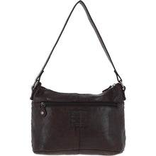 Load image into Gallery viewer, Droitwich Vintage Leather Woven Hand Bag - Dark Brown