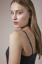 Load image into Gallery viewer, ICHI Like Lace Trimmed Camisole - Total Eclipse