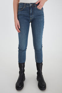 Twiggy Lulu Skinny Jeans - Mid Blue