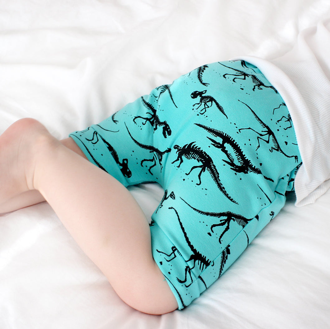 Dino Fred & Noah Cotton Shorts